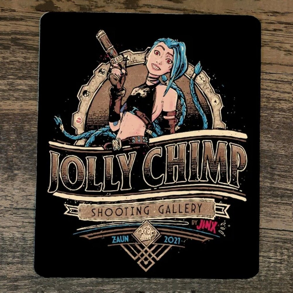 Mouse Pad Jolly Chimp Shooting Gallery‎